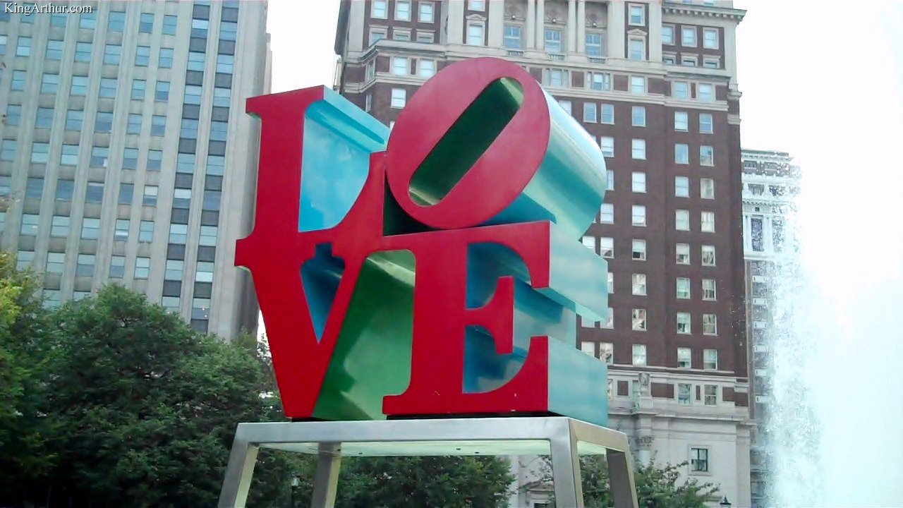 LOVE Staute, LOVE Park, Philadelphia